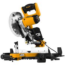 JCB 210mm 8" Electric Sliding Mitre Saw 21-MS-210-SB