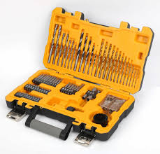 JCB 100 Piece Drill Bit Set In Storage case JCB-PTA-100