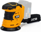 JCB 18V Cordless Orbital Sander, 125mm / 5''