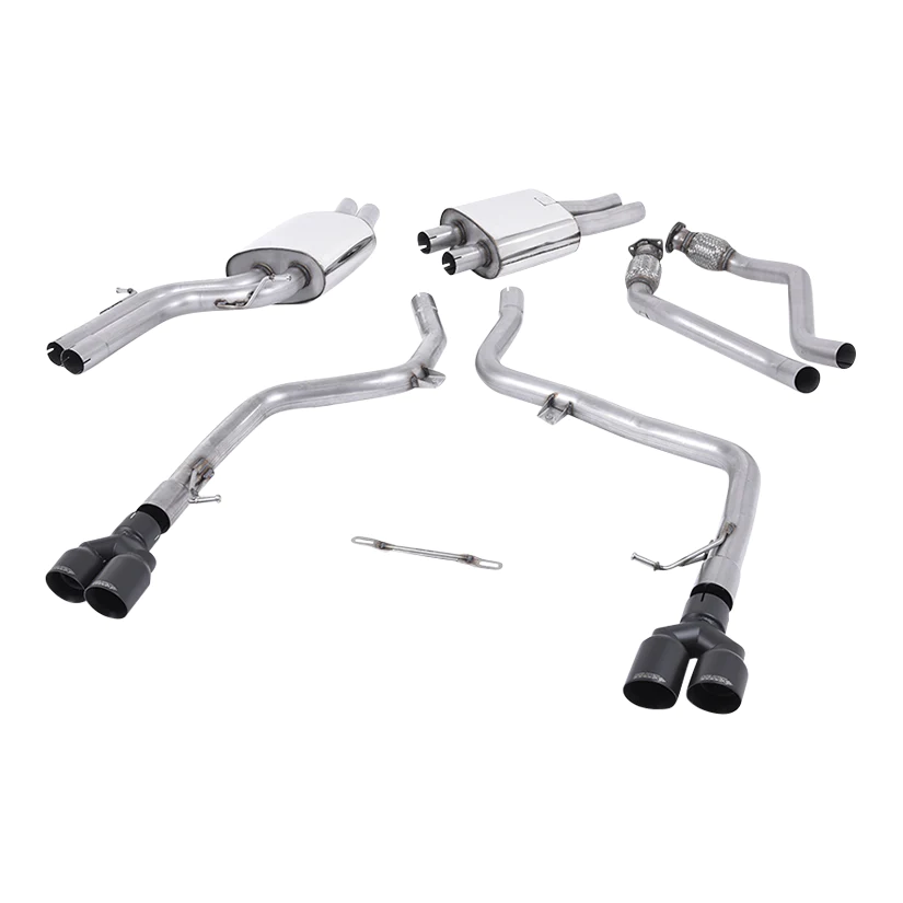 Milltek Audi S5 3.0 TFSI B8 Sportback 2010-2011 Cat-back Exhaust, SSXAU262-2