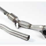 Milltek Audi TT Mk2 TTS quattro 2008-2014 Cast Downpipe with HJS High Flow Sports Cat Exhaust, SSXAU204-1