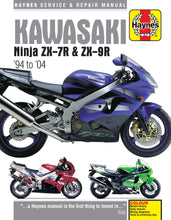 Load image into Gallery viewer, Kawasaki Ninja ZX-7R &amp; ZX-9R (94 - 04) Haynes Repair Manual (Paperback)