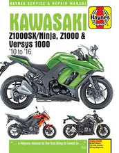 Load image into Gallery viewer, Kawasaki Z1000, Z1000SX &amp; Versys (10 to 16) Haynes Repair Manual (Paperback)