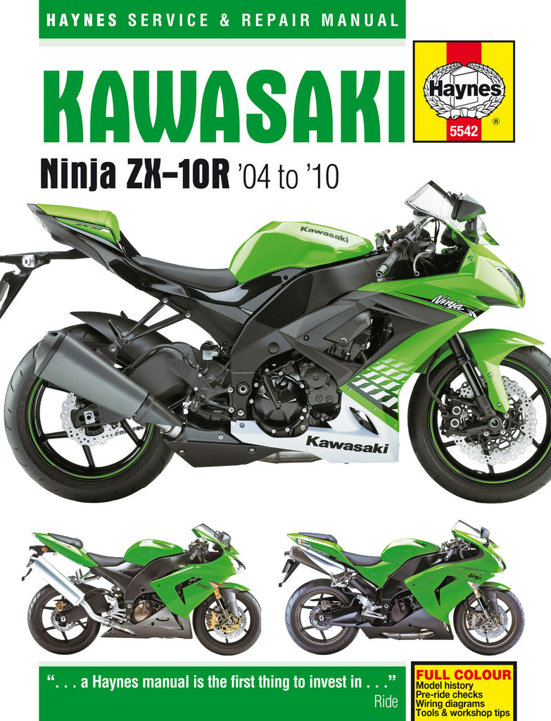 Kawasaki Ninja ZX-10R (04 - 10) Haynes Repair Manual (Paperback)