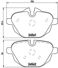 Load image into Gallery viewer, Brembo Brake Pad, P 06 064