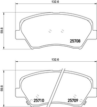 Load image into Gallery viewer, Brembo Brake Pad, P 30 073