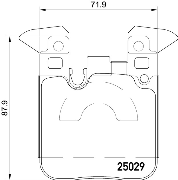 Brembo Brake Pad, P 06 087