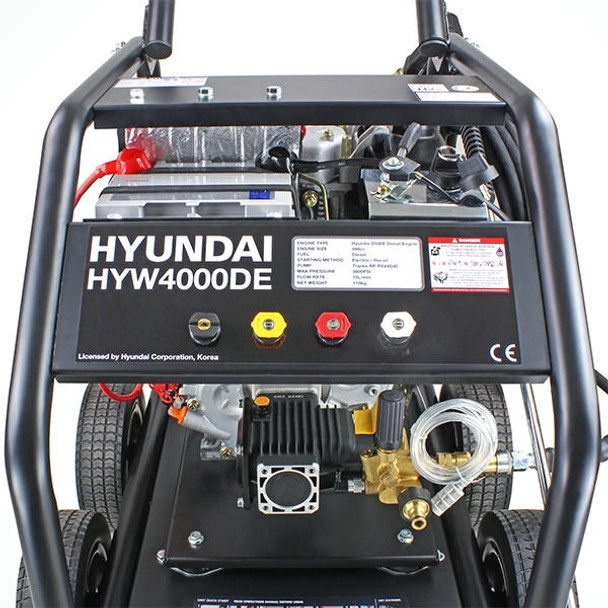 Hyundai 4000psi Diesel Pressure Washer 15L/min 14hp
