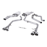 Milltek Audi S4 3.0 Supercharged V6 B8.5 2012-2016 Cat-back Exhaust, SSXAU367-1