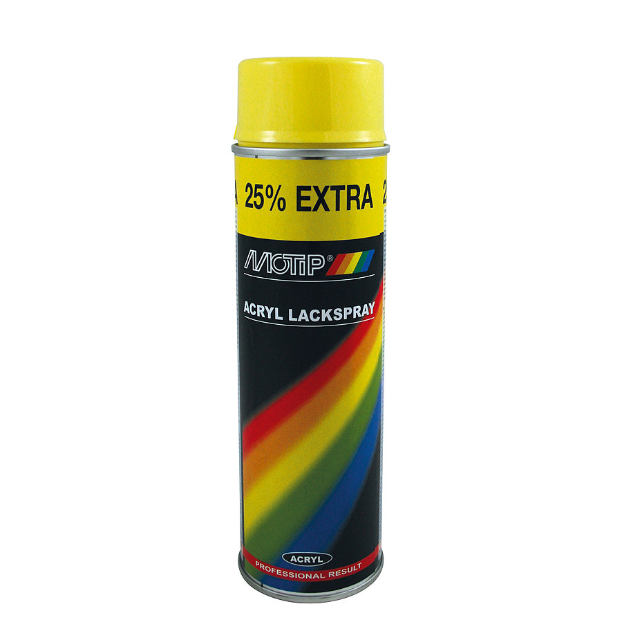 Motip Ral Acryl LackSpray Yellow 450ML