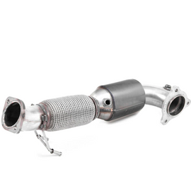 Milltek Ford Focus Mk4 ST 2.3-litre EcoBoost Estate/Wagon/Combi (OPF/GPF Equipped) 2019-2023 Large Bore Downpipe and Hi-Flow Sports Cat Exhaust, SSXFD336-1