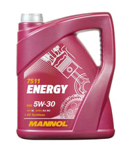 Load image into Gallery viewer, Mannol ENERGY 5w30 Fully Synthetic Engine Oil SN/CH-4 ACEA A3/B4 WSS-M2C913-B 5L