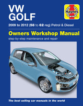 Load image into Gallery viewer, Golf Petrol &amp; Diesel (09 - 12) Haynes Repair Manual (Paperback)