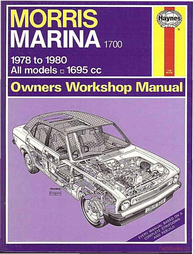 Haynes Manual Morris Marina 1700 1695cc All Models 1978-1980