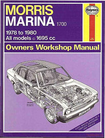 Haynes Manual Morris Marina 1700 1695cc All Models 1978-1980