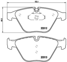 Load image into Gallery viewer, Brembo Brake Pad, P 06 054
