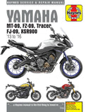 Haynes Manual 6333 for Yamaha MT-09, FZ-09, Tracer, FJ-09 & XSR900 (2013 - 2016)