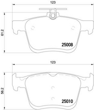 Load image into Gallery viewer, Brembo Brake Pad, P 85 125