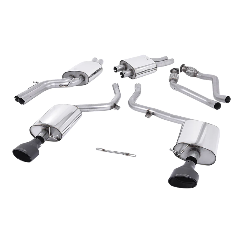 Milltek Audi S5 3.0 TFSI B8 Sportback 2010-2011 Cat-back Exhaust, SSXAU262-2