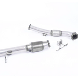 Milltek Ford Focus MK2 RS 2.5T 305PS 2009-2010 Large Bore Downpipe and Hi-Flow Sports Cat Exhaust, SSXFD067-1