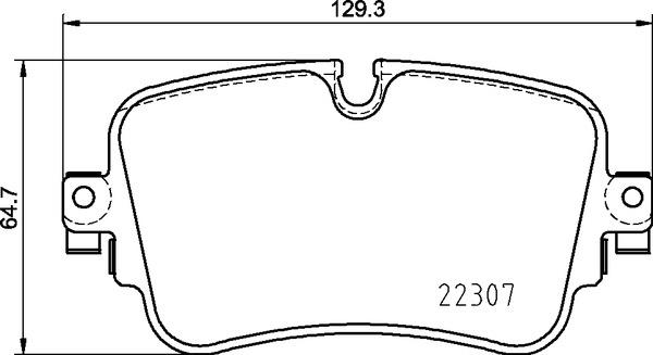 Brembo Brake Pad, P 85 161