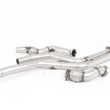 Milltek BMW 2 Series M2 Competition Coupe (F87) 2018-2023 Large-bore Downpipes and Cat Bypass Pipes Exhaust, SSXBM1094-1