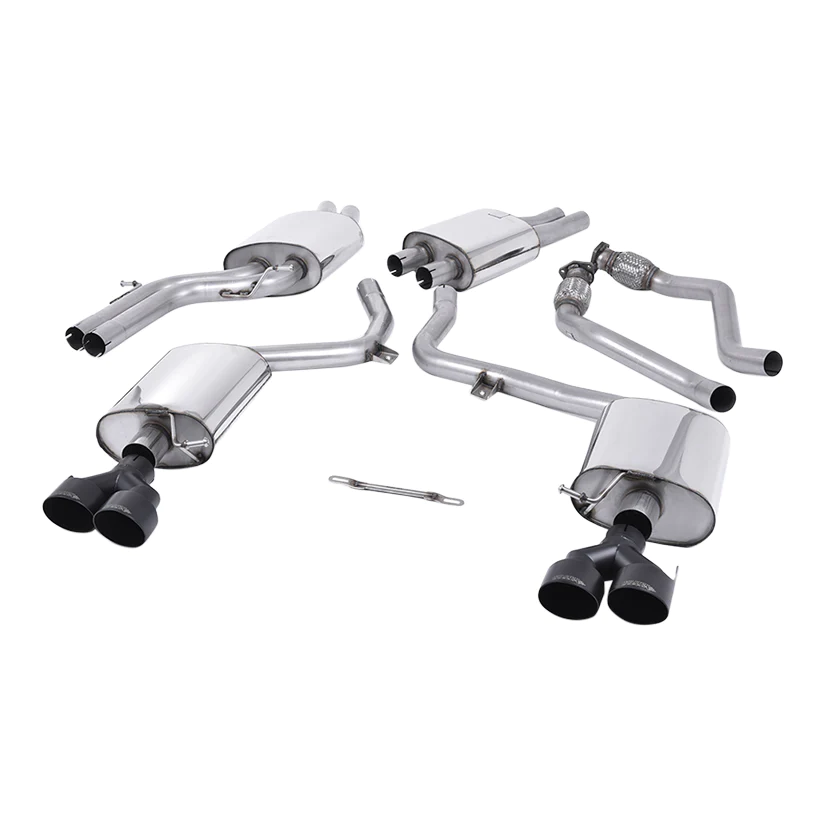 Milltek Audi S4 3.0 Supercharged V6 B8.5 2012-2016 Cat-back Exhaust, SSXAU367-1