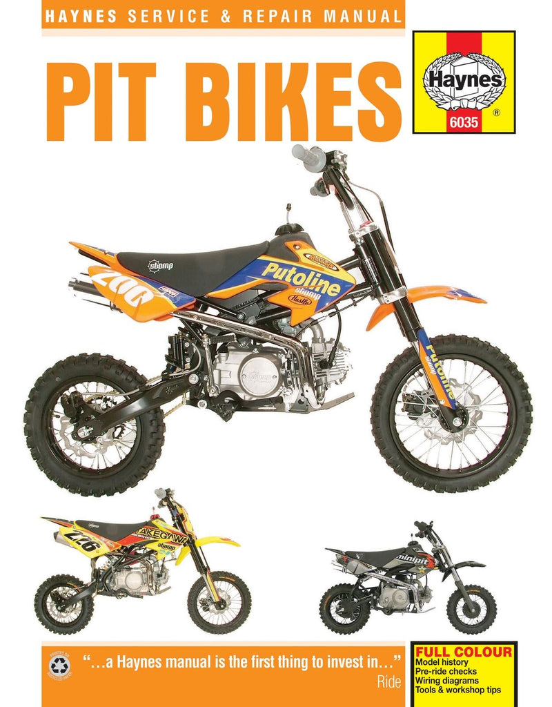 Pit Bikes Haynes Repair Manual (Paperback)