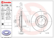 Load image into Gallery viewer, Brembo Brake Disc, 09.5782.10