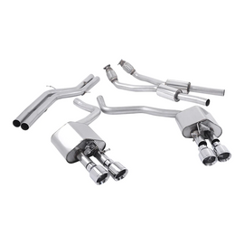 Milltek Audi S6 4.0 TFSI C7 quattro 2012-2018 Cat-back Exhaust, SSXAU331-1