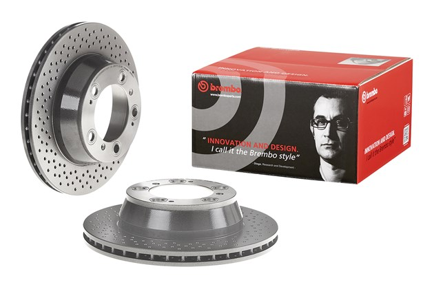 Brembo Painted Brake Disc, 09.6665.11