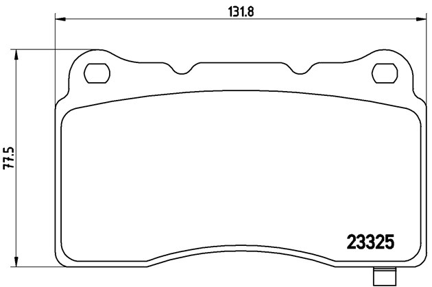 Brembo Brake Pad, P 59 079