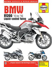 Load image into Gallery viewer, BMW R1200 dohc liquid-cooled Twins (13 - 16) Haynes Repair Manual (Paperback)