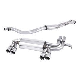 Milltek BMW 3 Series E46 M3 CSL 2003-2007 Cat-back Exhaust, SSXBM462-2