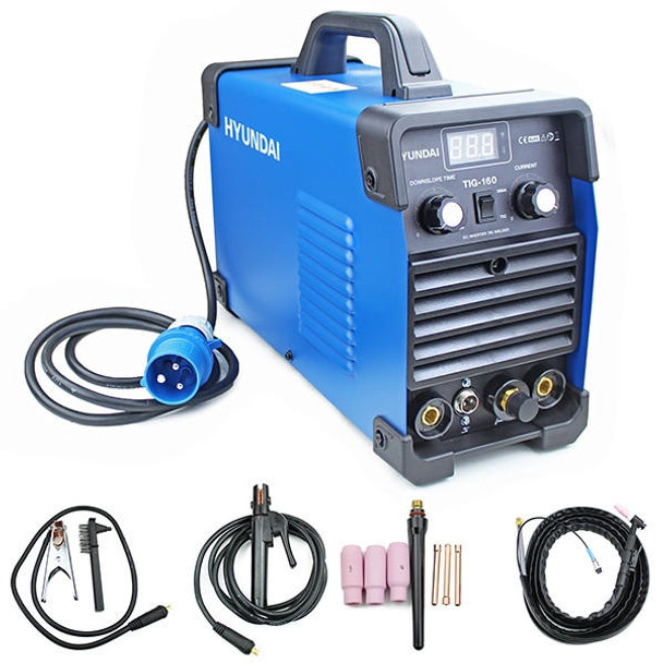 Hyundai 160 amp TIG/MMA/ARC Inverter Welder, 230V Single Phase