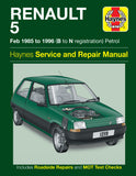 Renault 5 Petrol (Feb 85 - 96) Haynes Repair Manual (Paperback)
