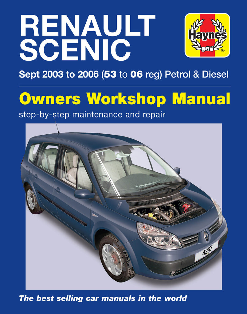 Renault Scenic Petrol & Diesel (Sept 03 - 06) Haynes Repair Manual (Paperback)