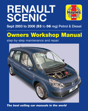 Load image into Gallery viewer, Renault Scenic Petrol &amp; Diesel (Sept 03 - 06) Haynes Repair Manual (Paperback)