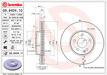 Load image into Gallery viewer, Brembo Painted Brake Disc, 09.8404.11