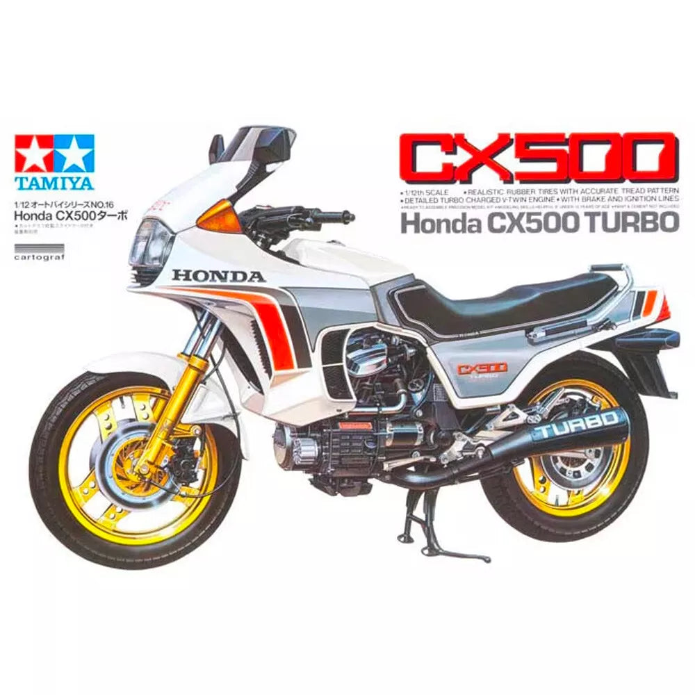 Tamiya 1/12 Honda CX500 Turbo Kit 14016