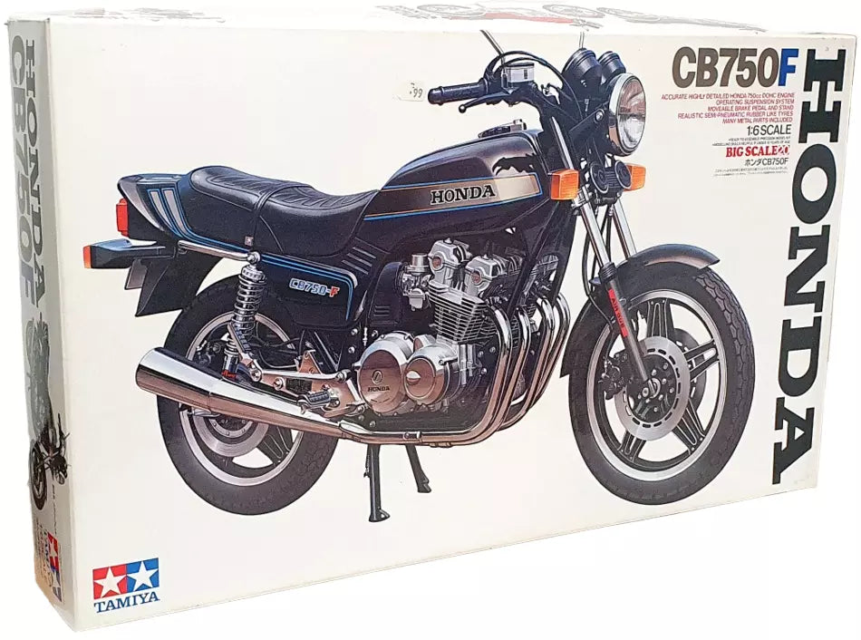 Tamiya 1/6 Scale Honda CB750F Motorcycle Model Kit - 16020