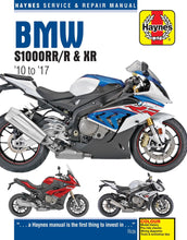 Load image into Gallery viewer, BMW S1000RR/R &amp; XR (10 to 17) Haynes Repair Manual (Paperback)