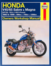 Load image into Gallery viewer, Honda V45/65 Sabre &amp; Magna (82 - 88) Haynes Repair Manual