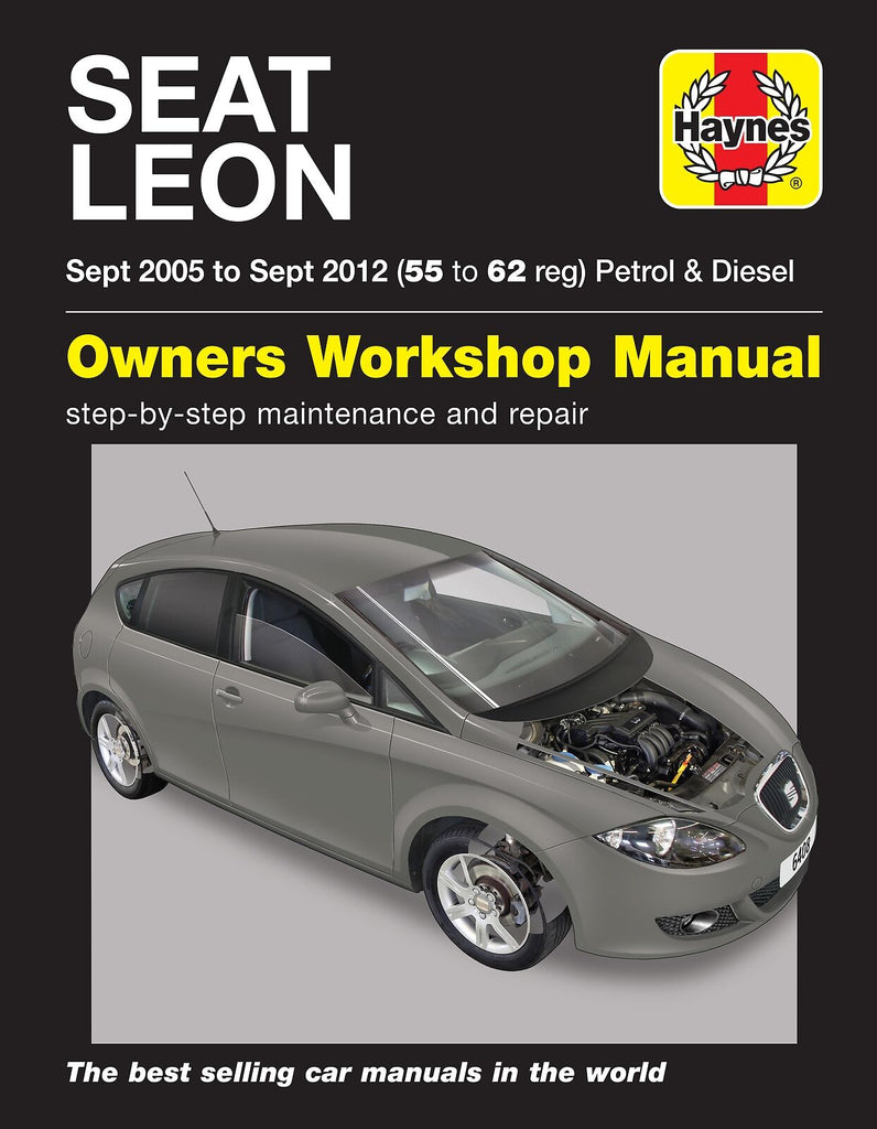 Seat Leon (Sept 05 - Sept 12) 55 to 62 Haynes Repair Manual (Paperback)