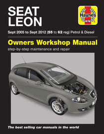 Seat Leon (Sept 05 - Sept 12) 55 to 62 Haynes Repair Manual (Paperback)