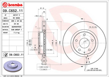 Load image into Gallery viewer, Brembo Painted Brake Disc, 09.C652.11