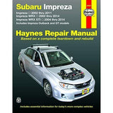Subaru Impreza and WRX Automotive Repair Manual: 2002