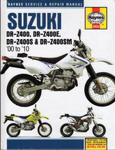 Load image into Gallery viewer, 2000-2010 HAYNES SUZUKI DR-Z400 MOTORCYCLE SERVICE REPAIR MANUAL