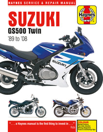 Suzuki GS500 Twin (89 - 08) Haynes Repair Manual (Paperback)