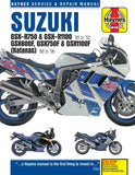 Suzuki GSX R750,R1100, 600F,750F,1100F(88-96) Haynes Repair Manual (Paperback)
